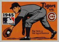 1971 Fleer World Series (Black Back) #43 1945 Tigers vs. Cubs Baseball Card