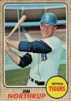 1968 Topps Milton Bradley #78 Jim Northrup Baseball Card