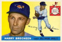 1955 Topps #113 Harry Brecheen Baseball Card