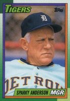 1990 Topps #609 Sparky Anderson Baseball Card