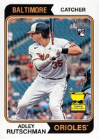 2023 Topps Heritage #7 Adley Rutschman Baseball Card