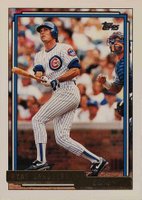 1992 Topps Gold #110 Ryne Sandberg Baseball Card