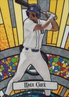2023 Bowman Draft Bowman Glass #BGA2 Max Clark Baseball Card