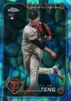 2024 Topps Chrome Update #USC102 Kai-Wei Teng Aqua/Blue Lava Lamp Baseball Card