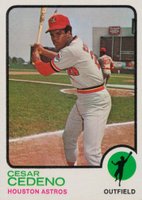 1973 Topps #290 Cesar Cedeno Baseball Card