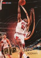 1996 Hoops Hipnotized #H4 Dennis Rodman Basketball Card