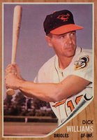 1962 Topps #382 Dick Williams Baseball Card