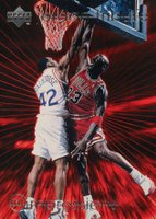 1996 Upper Deck Jordan Tribute #MJ34 Michael Jordan MJ Impressions Basketball Card