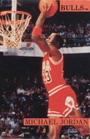 1989 Magnetables # Michael Jordan Basketball Card