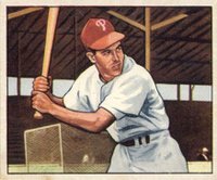 1950 Bowman #204 Granny Hamner Baseball Card