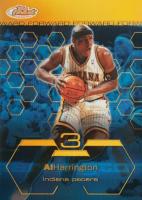 2002 Finest #34 Al Harrington Gold Refractor Basketball Card