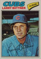 1977 Topps #64 Larry Biittner Baseball Card