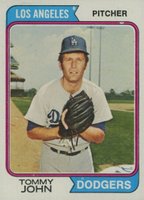 1974 Topps #451 Tommy John Baseball Card