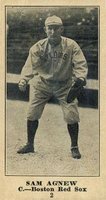 1916 Sporting News #2 Sam Agnew Baseball Card
