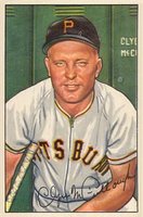1952 Bowman #99 Clyde McCullough Baseball Card