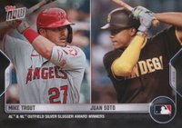 2022 Topps Now Offseason #OS31 Juan Soto/Mike Trout Baseball Card