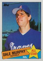 1985 Topps #716 Dale Murphy Baseball Card