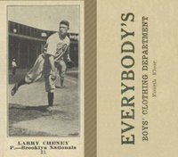 1916 Everybody's #31 Larry Cheney Baseball Card