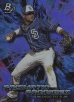 2018 Bowman Platinum Prismatic Prodigies #PPP34 Fernando Tatis Jr. Purple Baseball Card