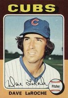 1975 Topps #258 Dave LaRoche Baseball Card