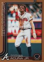 2025 Topps #207 Ronald Acuna Jr. Gold Baseball Card