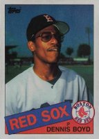 1985 Topps #116 Dennis Boyd Baseball Card
