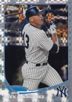 2013 Topps Chrome #168 Alex Rodriguez Xfractor Baseball Card