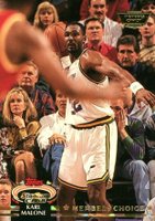 1992 Stadium Club  #205 Karl Malone Members Only Basketball Card