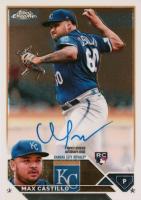2023 Topps Chrome Update Autograph #RAMC Max Castillo Baseball Card
