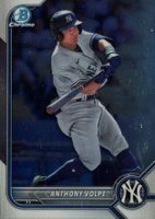 2022 Bowman Draft #BDC68 Anthony Volpe Chrome Baseball Card