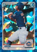 2020 Bowman Draft Chrome Sapphire Edition #BD77 Isaiah Greene Baseball Card