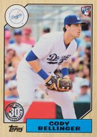 2017 Topps Update 1987 Topps #34 Cody Bellinger Baseball Card