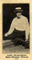 1916 Sporting News #167 Geo. Stallings Baseball Card