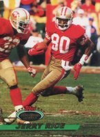 1993 Stadium Club #232 Jerry Rice Football Card
