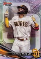 2022 Bowman's Best #18 Fernando Tatis Jr. Refractor Baseball Card