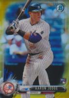 2017 Bowman Chrome Mini #32 Aaron Judge Bowman Rookies-Gold Refractor Baseball Card