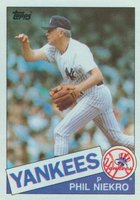 1985 Topps #40 Phil Niekro Baseball Card