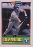 1993 Duracell Power Players I #6 Edgar Martinez Series 1 Baseball Card