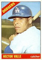 1966 Topps #314 Hector Valle Baseball Card