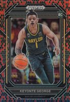 2023 Panini Prizm Draft Picks #47 Keyonte George Venom Basketball Card