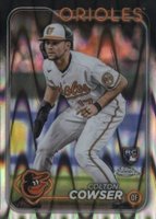 2024 Topps Chrome #278 Colton Cowser Raywave Baseball Card