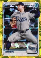2020 Bowman Draft Chrome Sapphire Edition #BD96 Ian Seymour Yellow Baseball Card