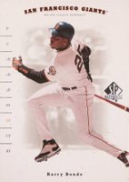 2001 SP Authentic #66 Barry Bonds Baseball Card