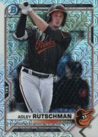 2021 Bowman Mega Box Chrome #BCP121 Adley Rutschman Baseball Card