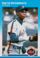 1987 Fleer #23 Darryl Strawberry Baseball Card