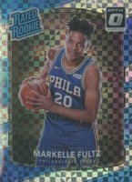 2017 Panini Donruss Optic #200 Markelle Fultz Checkerboard Basketball Card