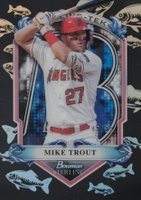 2024 Bowman Sterling Sterling Tek #ST1 Mike Trout Baseball Card