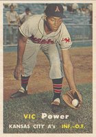 1957 Topps #167 Vic Power Baseball Card