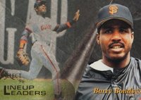 1996 Select #156 Barry Bonds Baseball Card