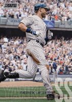 2018 Stadium Club #275 Derek Jeter Running Baseball Card